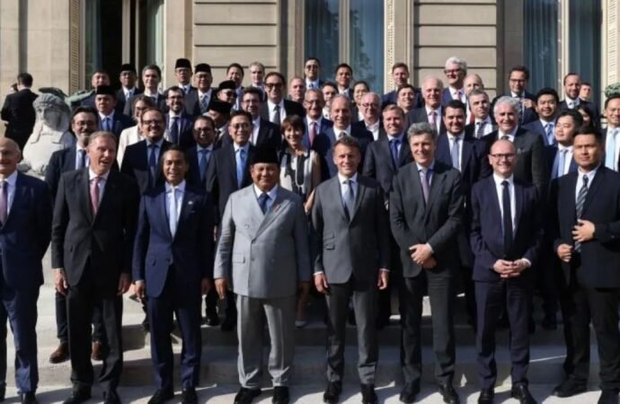 Prabowo dan Macron Dorong Pembentukan Dewan Bisnis Indonesia-Prancis