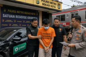 Sopir Taksi Green SM Jadi Tersangka dalam Kasus KRL Bekasi Timur