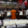 Polda Bali Bongkar Peredaran Sabu 2,3 Kilogram di Denpasar