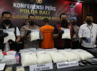Polda Bali Bongkar Peredaran Sabu 2,3 Kilogram di Denpasar