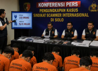 Korban Sindikat Scammer Internasional di Solo Capai 133 Orang