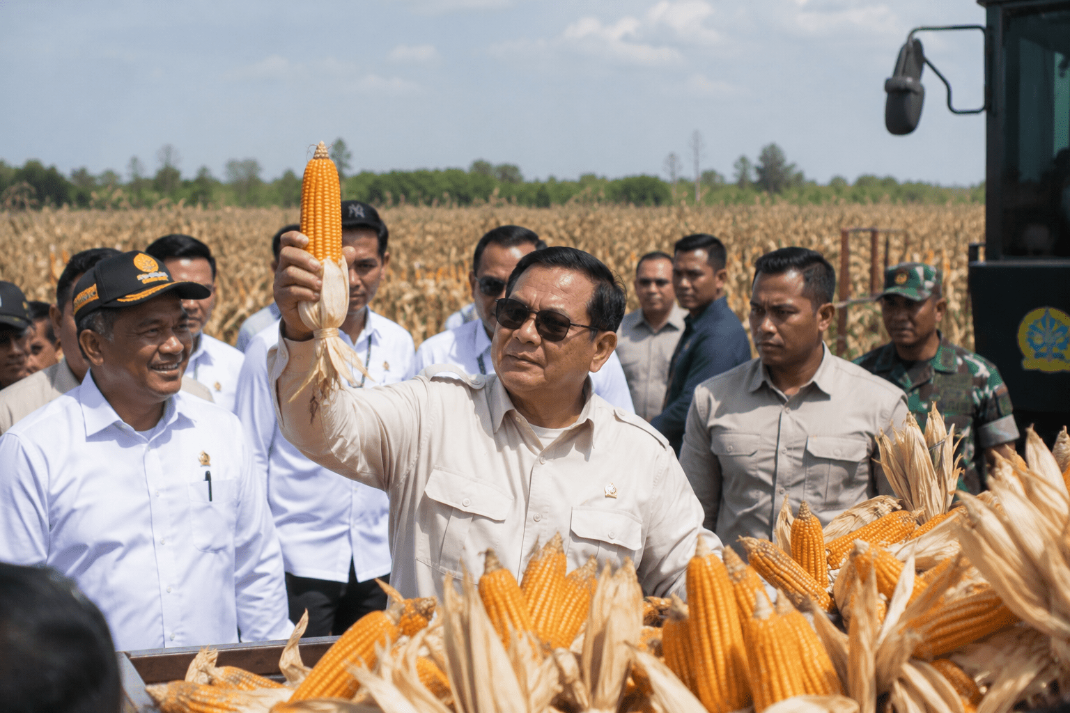 Prabowo Klaim Swasembada Beras dan Jagung Capai Kemajuan dalam 19 Bulan