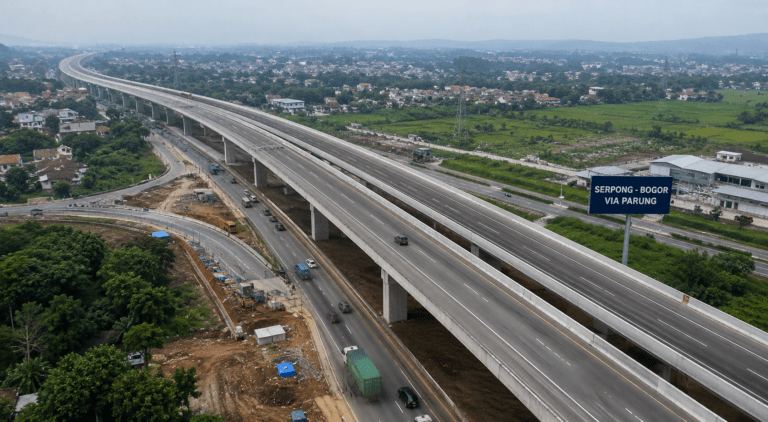 Tol Serpong-Bogor via Parung Rp12,35 Triliun Dibangun Tanpa APBN