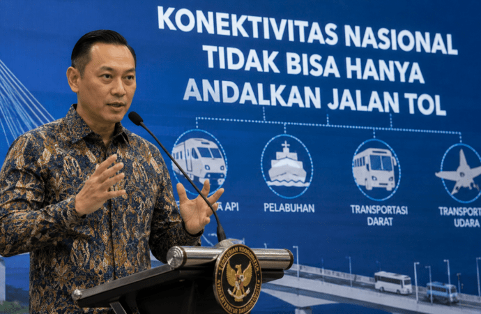 AHY Tegaskan Konektivitas Nasional Tak Bisa Hanya Andalkan Jalan Tol