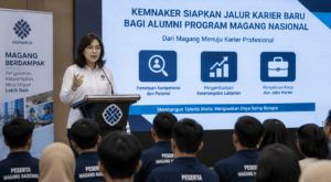 Kemnaker Siapkan Jalur Karier Baru bagi Alumni Program Magang Nasional