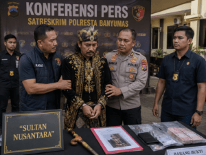 Pria di Banyumas Tipu Warga Berkedok Sultan Nusantara hingga Rp50 Juta