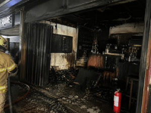 Kedai Kopi di Poins Square Terbakar, Kerugian Capai Rp17 Juta