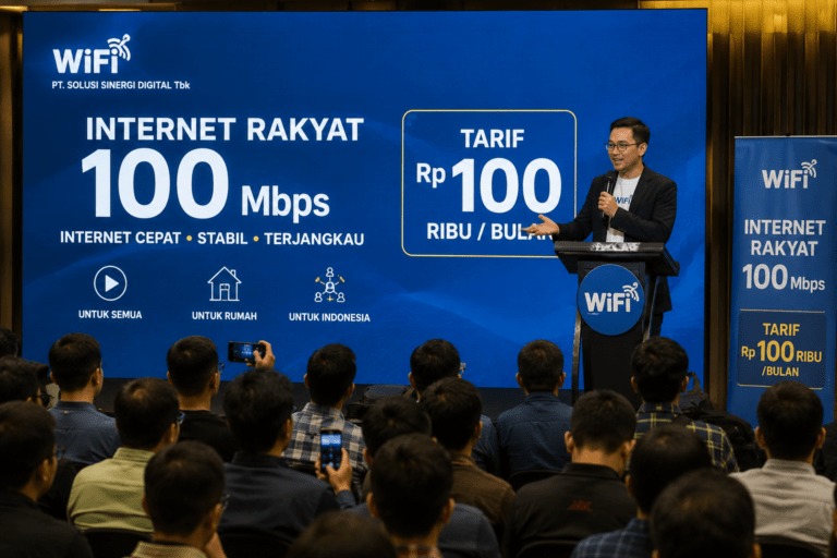 WiFi Luncurkan Internet Rakyat 100 Mbps dengan Tarif Rp100 Ribu