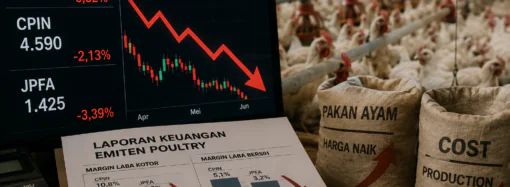Rupiah Melemah, Margin Emiten Poultry seperti CPIN dan JPFA Tertekan