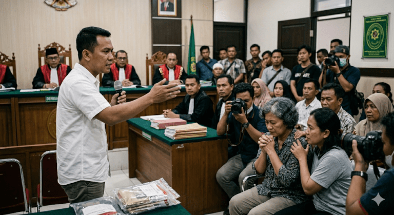 Terdakwa Pembunuh Sekeluarga di Indramayu Dipolisikan Usai Seret Nama Aman Yani