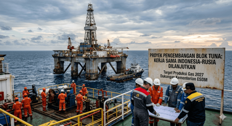 ESDM Pastikan Perusahaan Rusia Lanjut Garap Blok Tuna Juni 2026