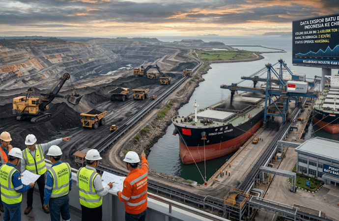 China Jadi Mitra Utama Batu Bara RI di Tengah Transformasi Energi