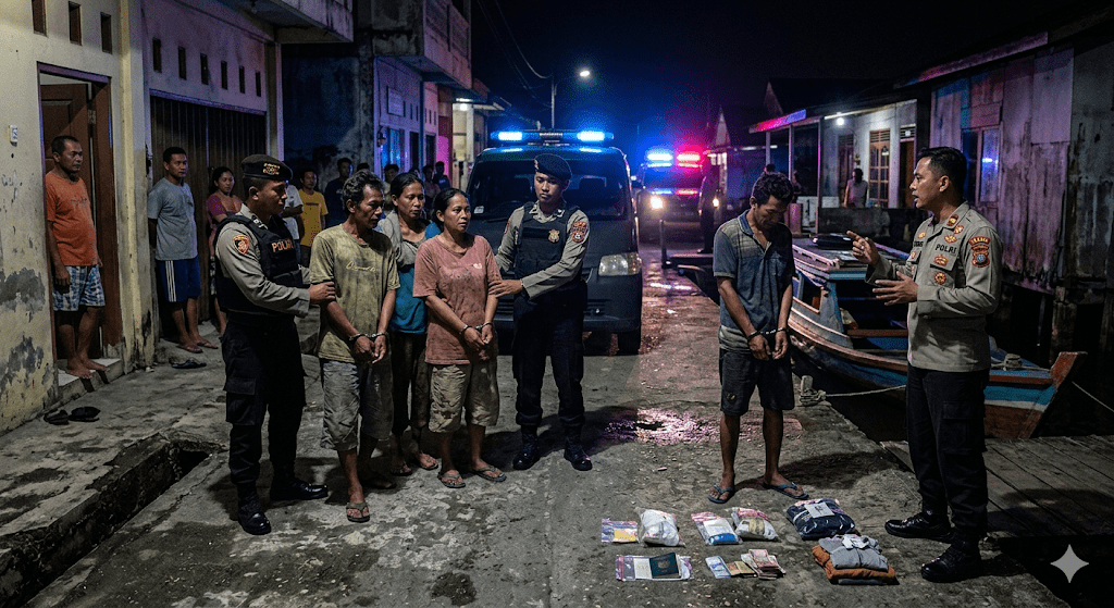 Polda Riau Bongkar Jaringan TPPO Pekerja Migran Ilegal ke Malaysia