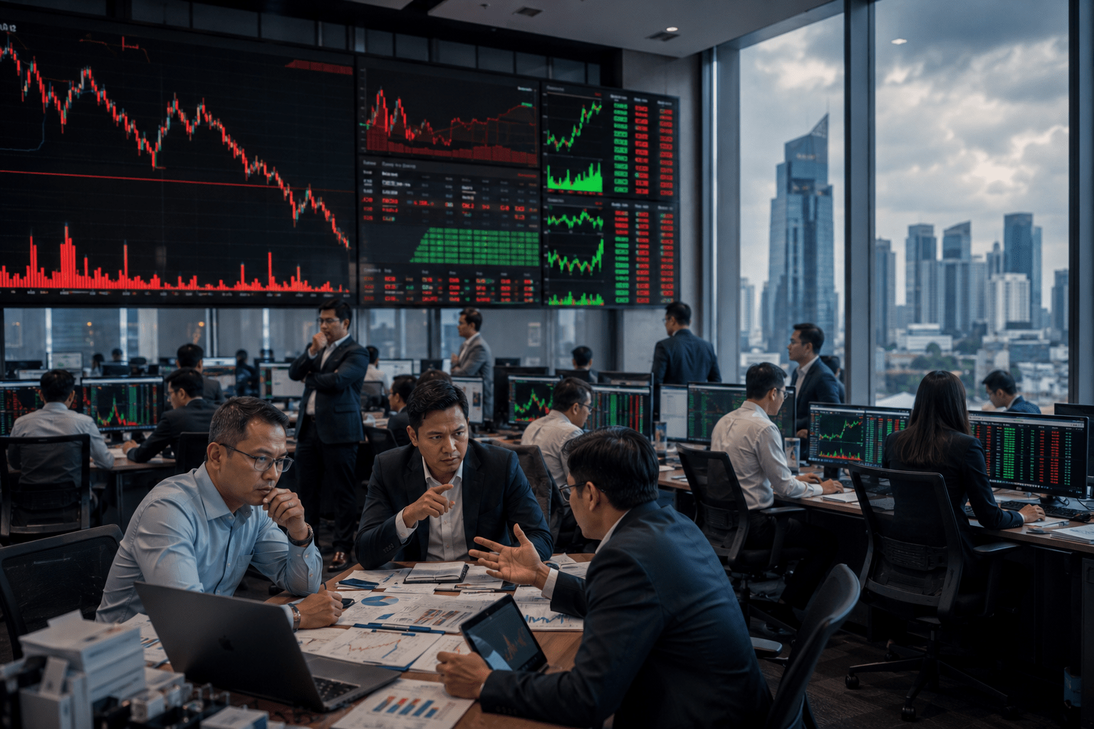Saham Bakrie Melonjak Saat IHSG Tertekan Sentimen Negatif MSCI