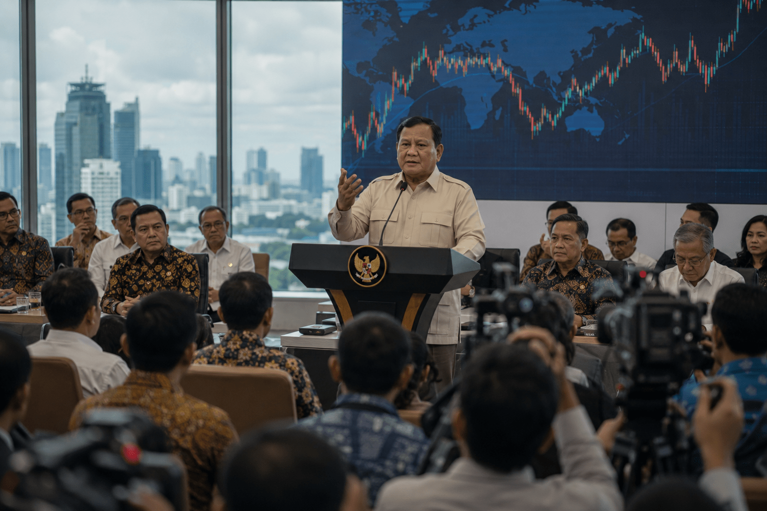 Prabowo Yakinkan Publik soal Rupiah, Bos PPI Soroti Stabilitas Ekonomi Nasional