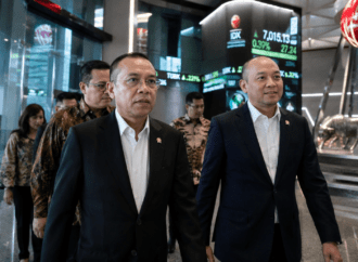Dasco Sambangi BEI Bersama Rosan Saat IHSG Masih Tertekan