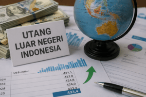 Utang Luar Negeri RI Naik ke US$433,4 Miliar pada Kuartal I 2026