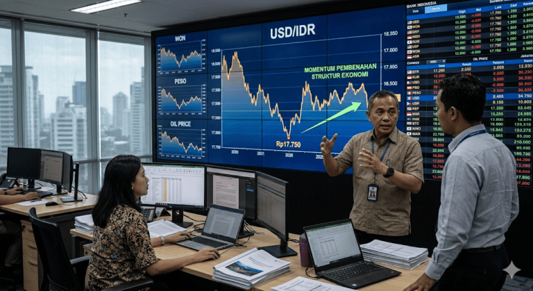 Fluktuasi Rupiah Dinilai Jadi Momentum Pembenahan Struktur Ekonomi Nasional