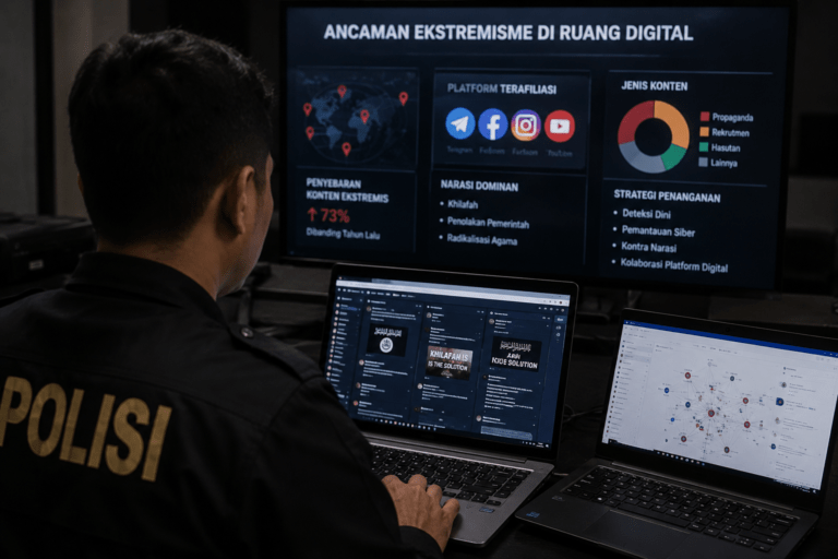 Polri Susun Strategi Khusus Hadapi Ekstremisme di Ruang Digital
