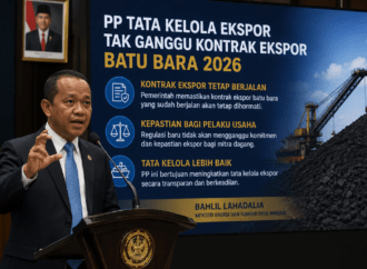 Bahlil Pastikan PP Tata Kelola Ekspor Tak Ganggu Kontrak Batu Bara hingga 2026