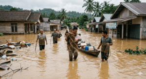 Banjir Terjang Tiga Kabupaten di Sumut, Warga Mulai Terdampak