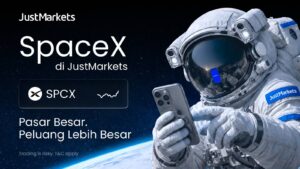 JustMarkets Luncurkan Trading Saham SpaceX untuk Klien