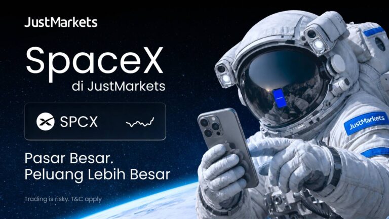 JustMarkets Luncurkan Trading Saham SpaceX untuk Klien
