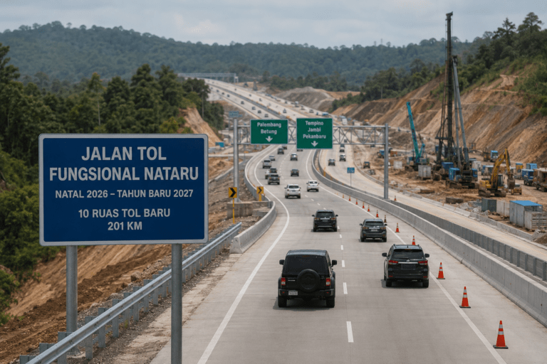 10 Jalan Tol Baru Ditargetkan Beroperasi Saat Nataru 2026/2027, Ini Daftar Rutenya