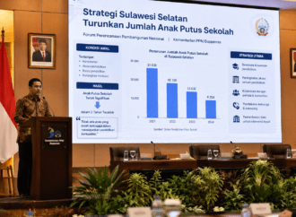 Sulsel Turunkan Jumlah Anak Putus Sekolah, Gubernur Bagikan Strategi di Forum Bappenas