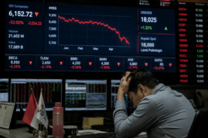 IHSG Terkoreksi 33 Persen, Tekanan Rupiah ke Rp18.000 Jadi Sorotan Investor