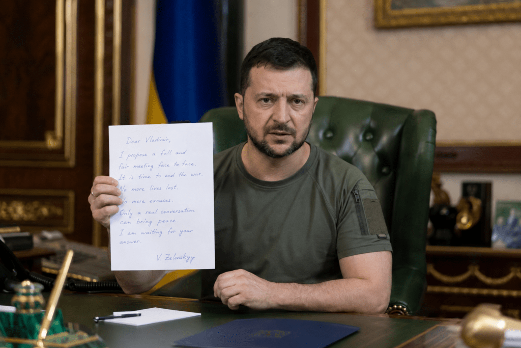 Zelensky Ajukan Pertemuan Langsung dengan Putin Lewat Surat Terbuka untuk Akhiri Perang