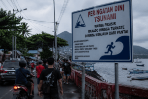 BMKG Keluarkan Peringatan Dini Tsunami, Warga Pesisir Manado hingga Ternate Diminta Menjauh dari Pantai