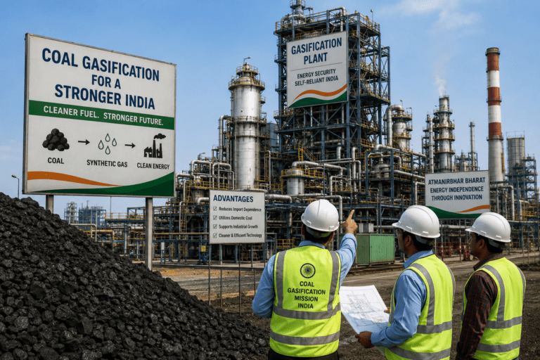 India Percepat Program Gasifikasi Batu Bara untuk Kurangi Ketergantungan Impor Energi