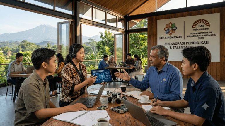 KEK Singhasari Gandeng Sekolah Bisnis Ternama India, Perkuat Pendidikan dan Talenta Digital