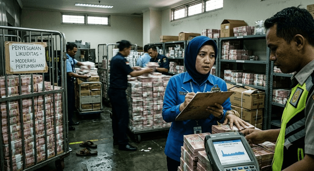 Pertumbuhan Uang Primer Melambat Jadi 13,8% pada Juni 2026, Likuiditas Tetap Terjaga