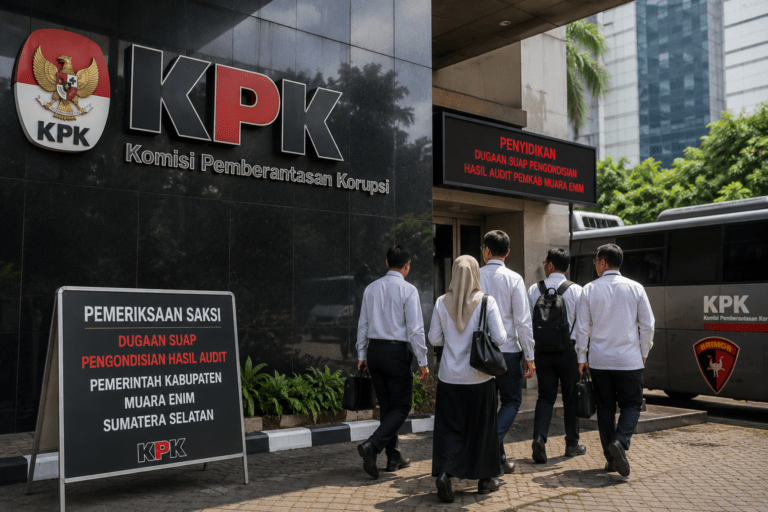 KPK Panggil 5 ASN BPK Jadi Saksi Kasus Suap Bupati Muara Enim