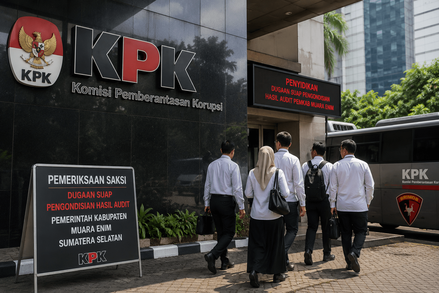 KPK Panggil 5 ASN BPK Jadi Saksi Kasus Suap Bupati Muara Enim