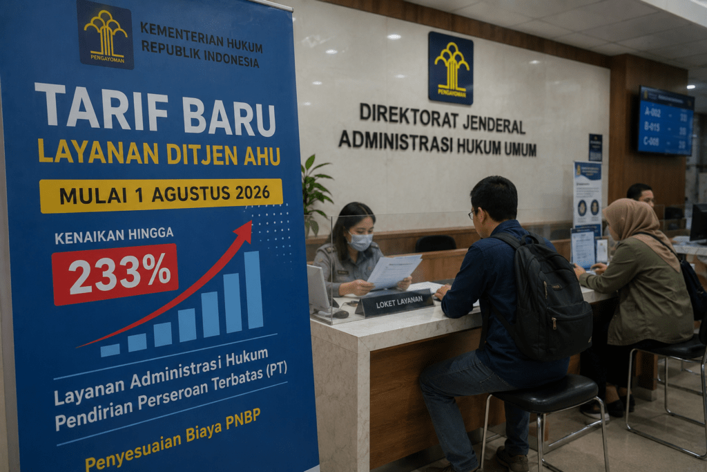 Biaya Pendirian PT Naik hingga 233 Persen Mulai 1 Agustus 2026