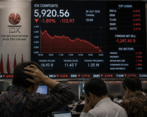 Perry Warjiyo Mundur, Investor Asing Ramai Lepas Saham 