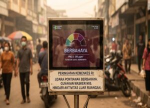 Asap Karhutla Gambut, Udara Pontianak Kini Berbahaya 