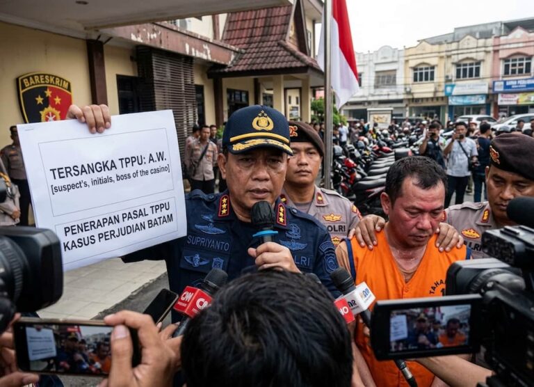 Bareskrim Tetapkan Bos Kasino Batam Tersangka TPPU 
