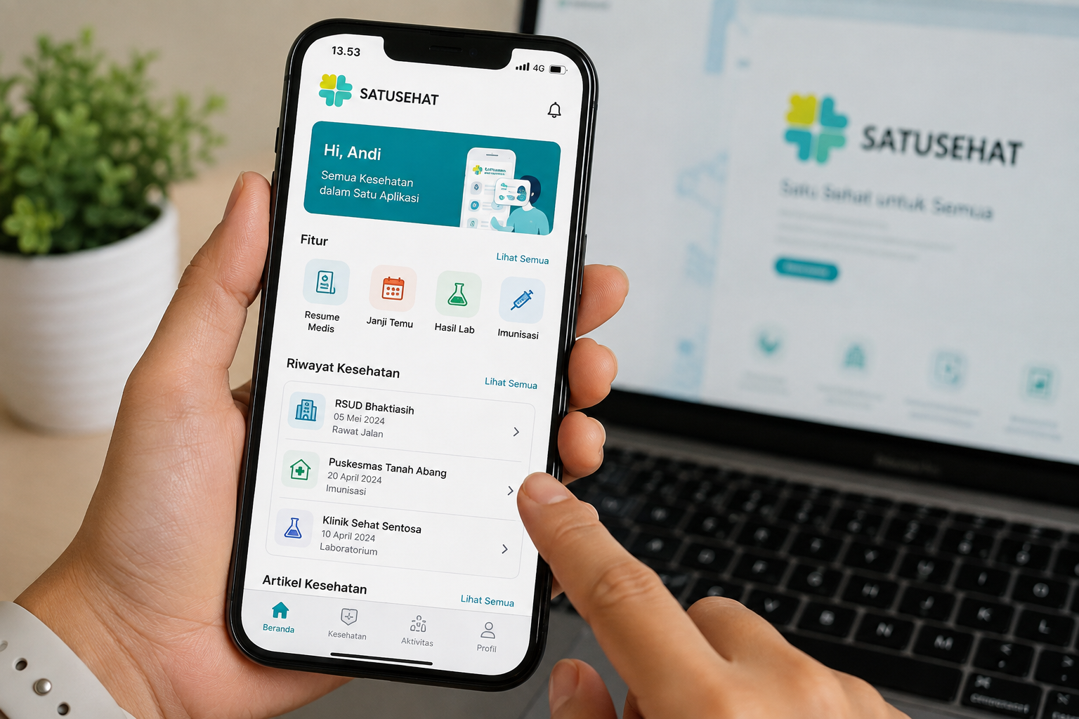 Aplikasi SATUSEHAT Segera Tampilkan Fitur Riwayat Kesehatan