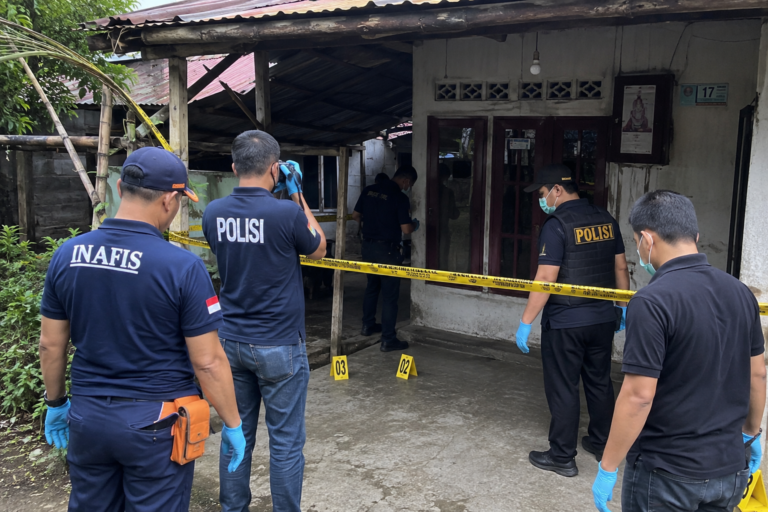Pembunuhan Lansia di Deli Serdang Sudah Direncanakan Bripda RF