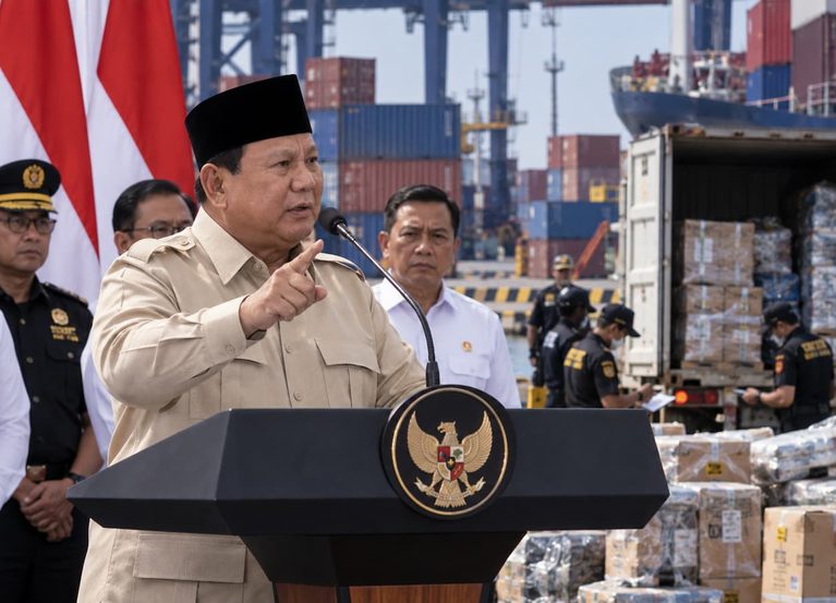 Prabowo Janji Basmi Ekspor Curang