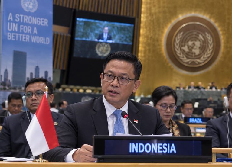 Menlu Sugiono Hadiri Sidang PBB
