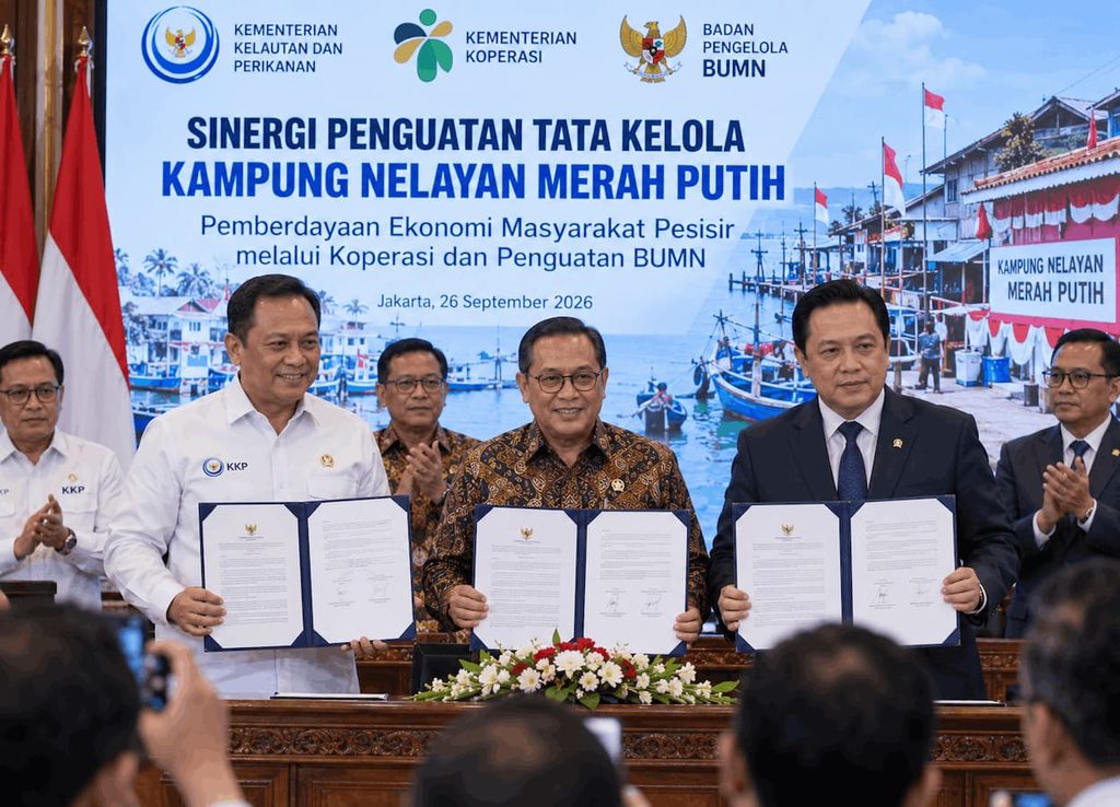 KKP Gandeng Kemenkop Kelola Kampung Nelayan